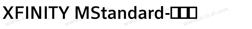 XFINITY MStandard字体转换